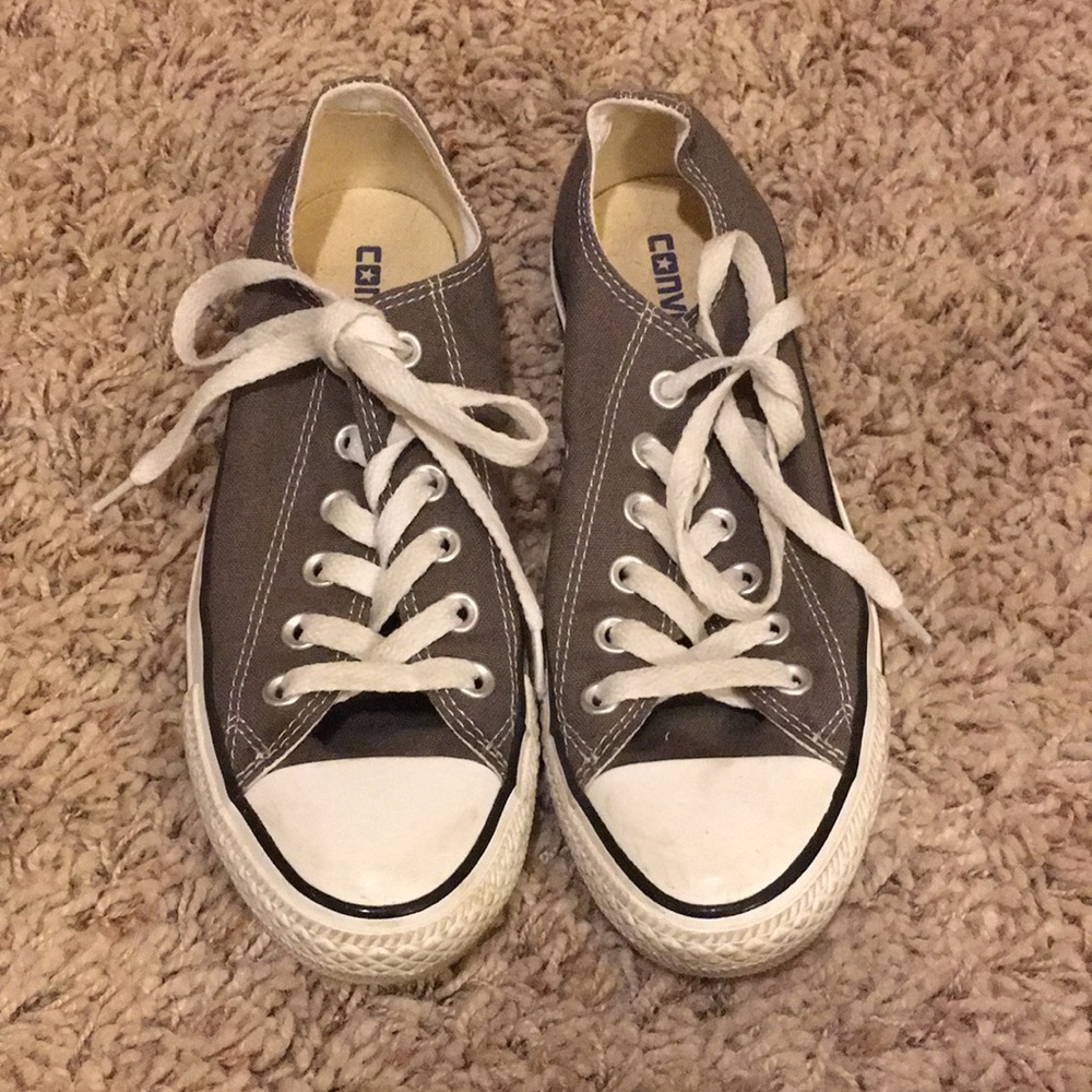 Grey converse women sz.7